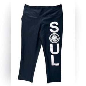 Nike X Soul Cycle Cropped Dri Fit Leggings Womens Size Small